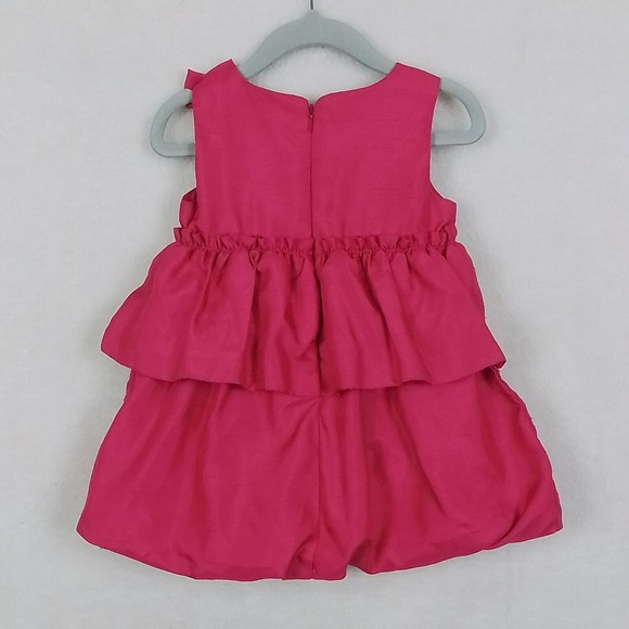 Baby Gap Bubble Hem Special Occasion Dress Size 18-24mo in Pink - Picture 2 of 10